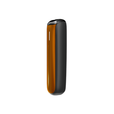 Ploom AURA priekšējā paneļa Mango Sorbet sānskats
