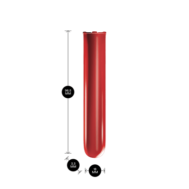 Ploom AURA priekšējā paneļa Lava Red priekšskats
