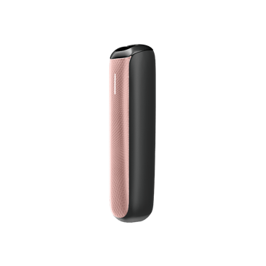 Ploom AURA priekšējā vāciņa Rose Gold ar rakstu sānskats