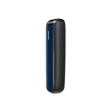 Ploom AURA priekšējā paneļa Navy Blue sānskats
