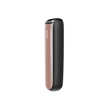 Ploom AURA priekšējā paneļa Rose Gold sānskats
