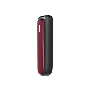 Ploom AURA priekšējā paneļa Dark Orchid sānskats