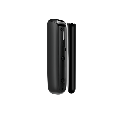 Ploom AURA priekšējā paneļa Jet Black sānskats, atdalīts no ierīces
