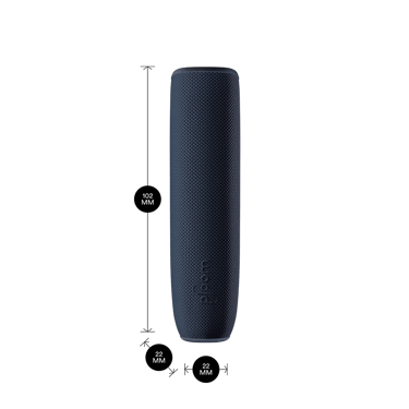 Ploom AURA aizmugurējā vāciņa Navy Blue priekšskats
