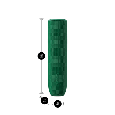 Ploom AURA aizmugurējā vāciņa Amazon Green priekšskats
