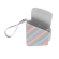 Closed Multicolored Patterned Canvas Duo Carry Case close-up