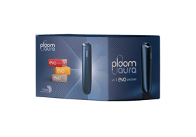 PLOOM AURA + 3 EVO paciņas