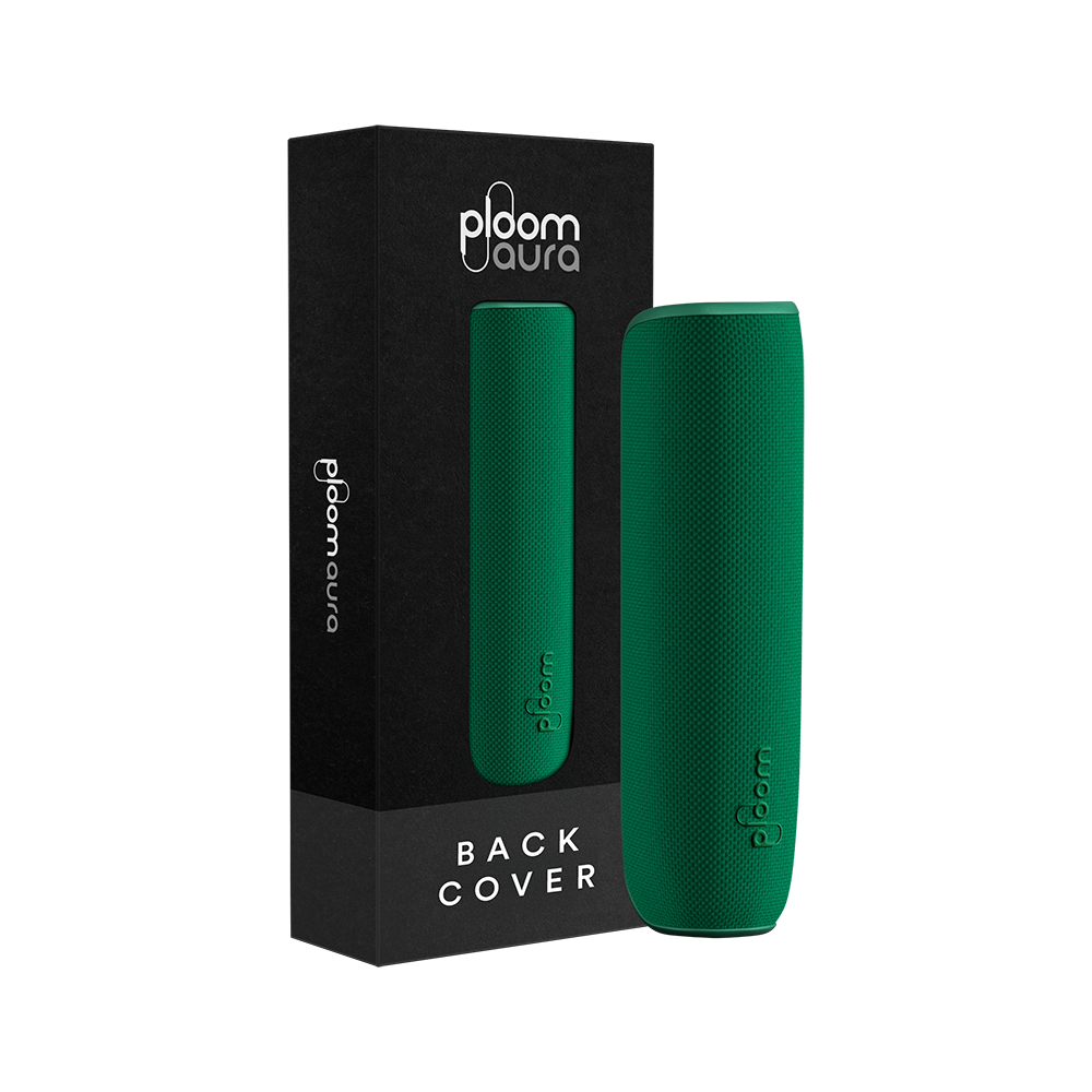 Ploom AURA aizmugurējā vāciņa Amazon Green iepakojums
