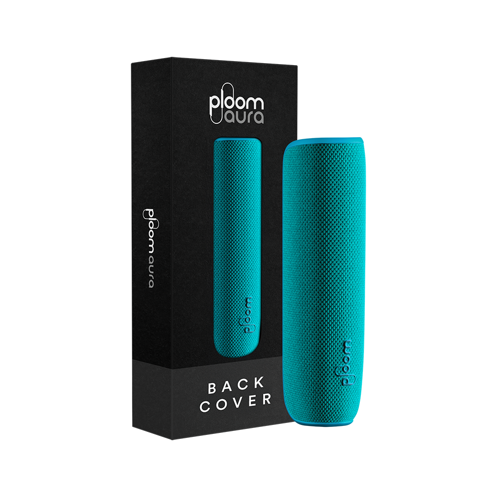 Ploom AURA aizmugurējā vāciņa Ocean Blue iepakojums
