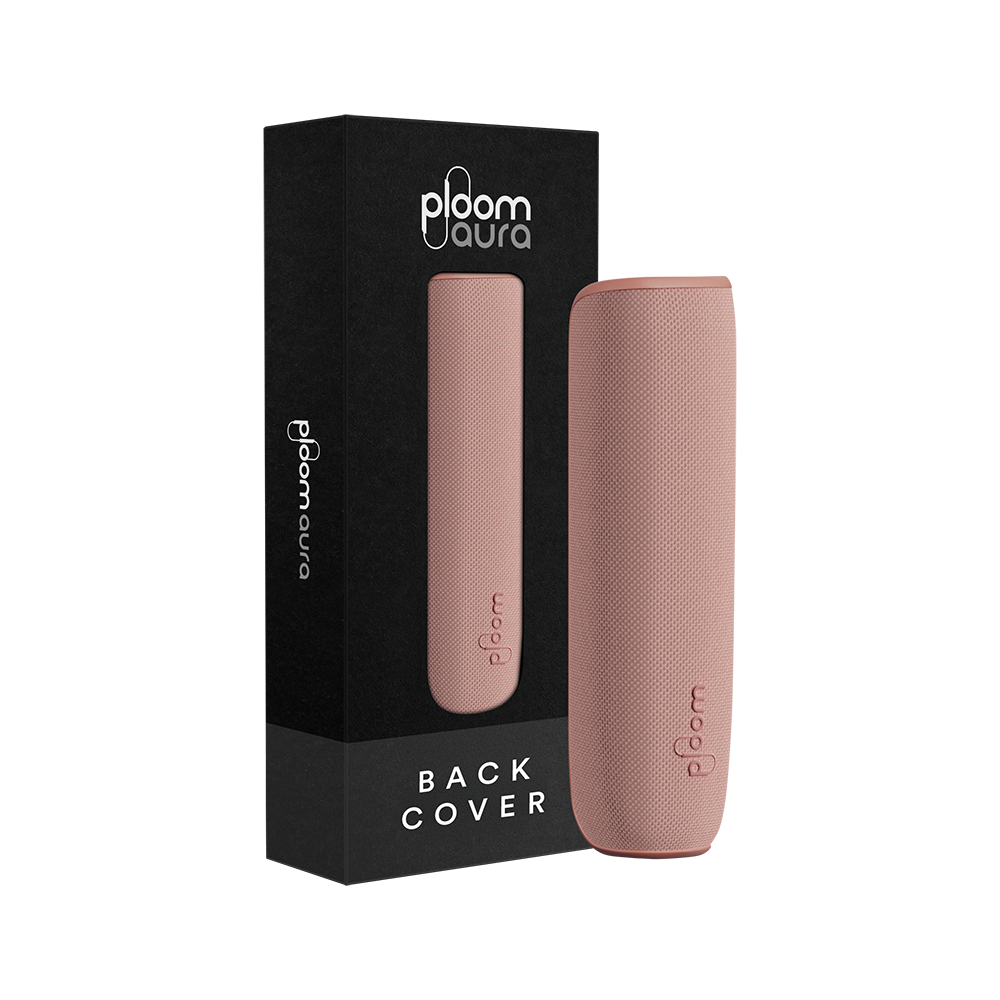 Ploom AURA aizmugurējā vāciņa Rose Gold iepakojums

