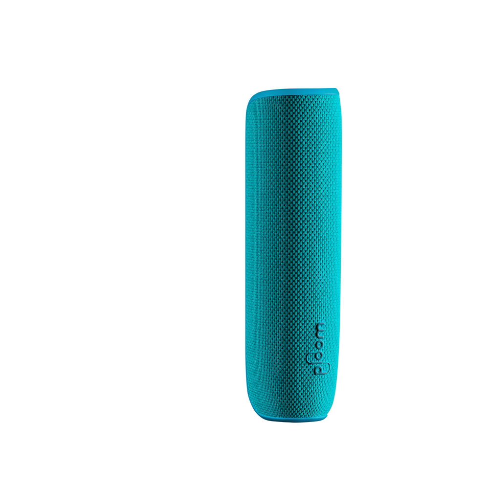 Ploom AURA aizmugurējā vāciņa Ocean Blue labās puses skats
