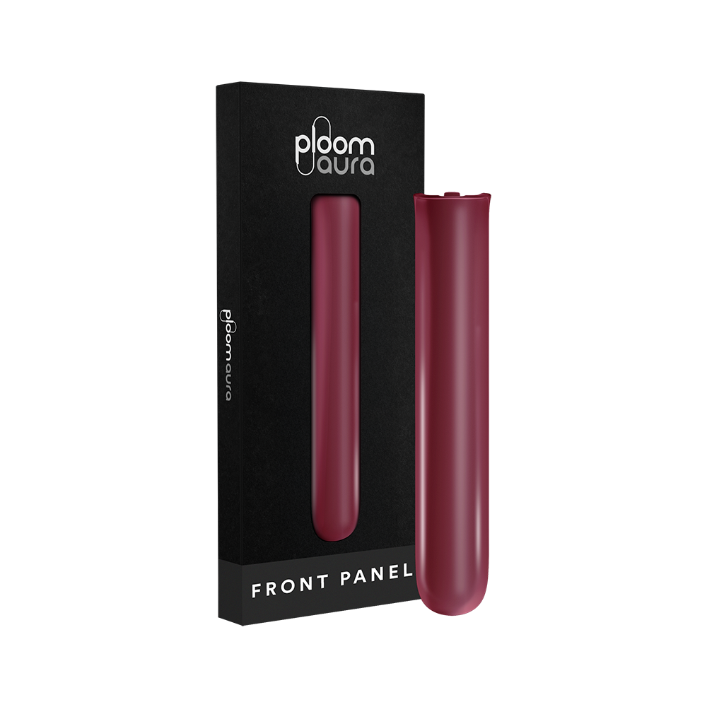 Ploom AURA priekšējā paneļa Dark Orchid iepakojums
