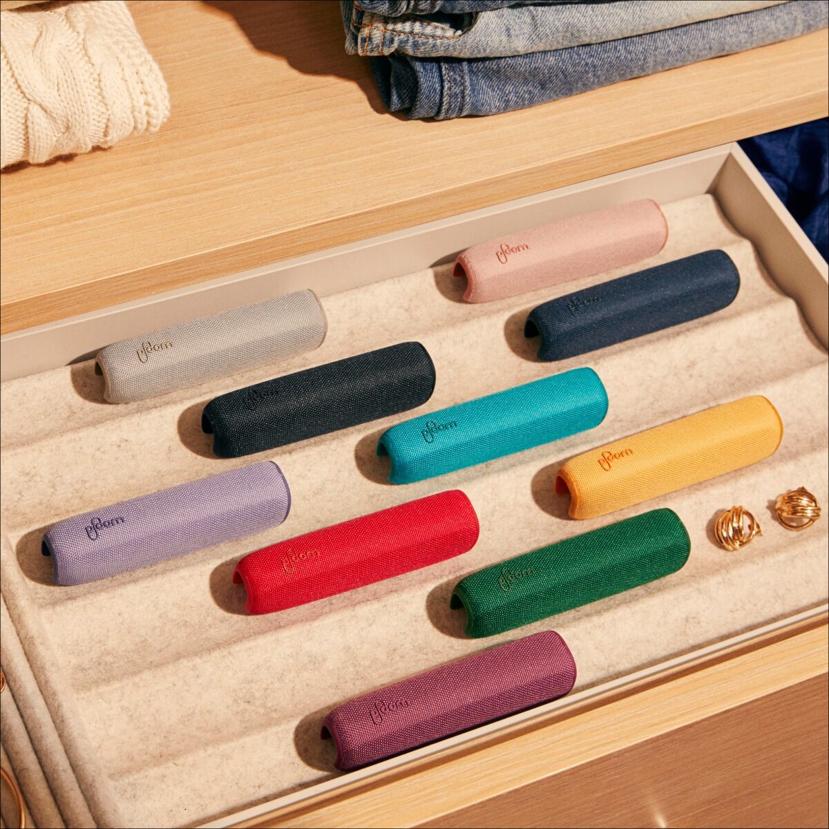 Ploom AURA aizmugurējie vāciņi Ocean Blue un citās krāsās
