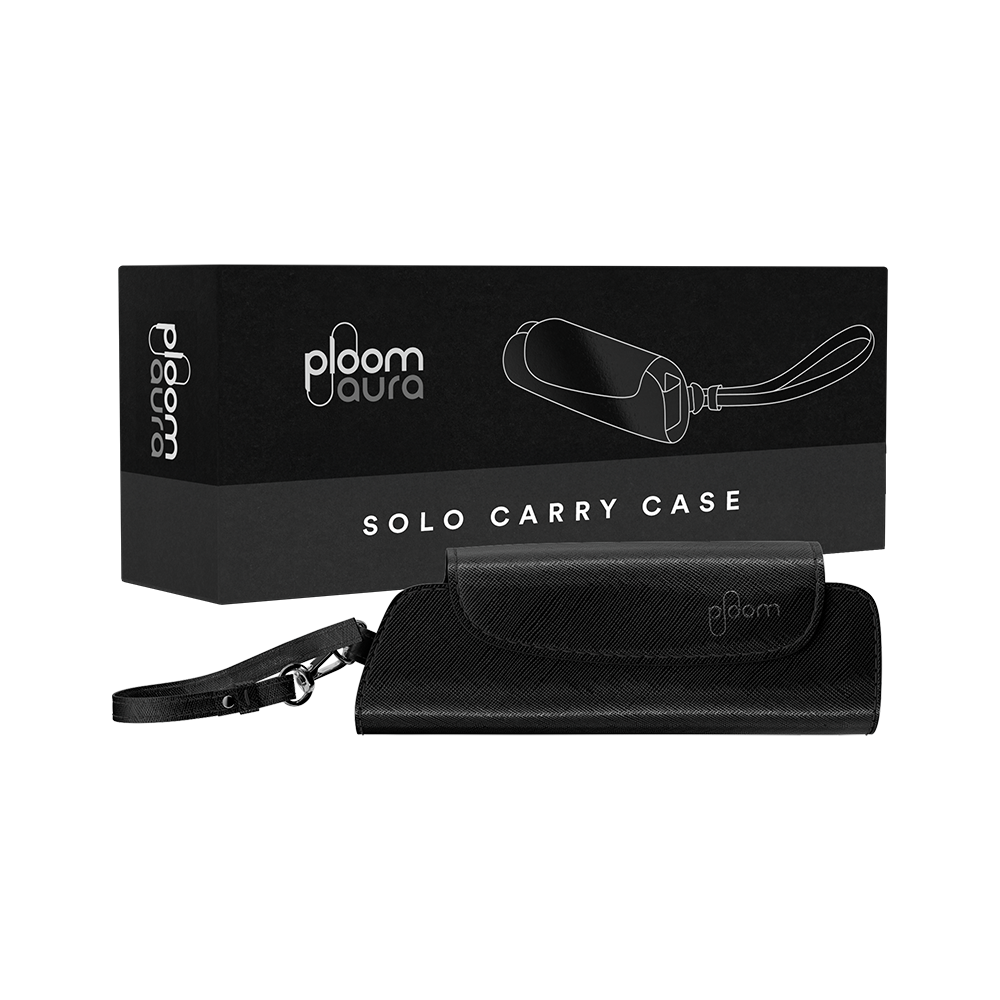 Ploom AURA Solo Carry Case Jet Black pack